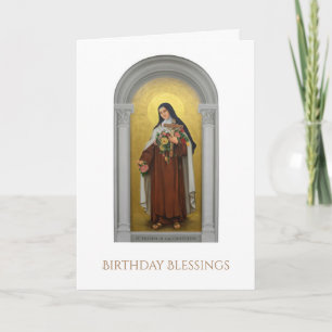 Carmelite nunnaSt. Therese lite blomman Kort