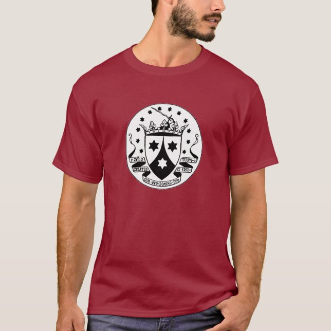 Carmelite skydda tee shirt (Framsida)