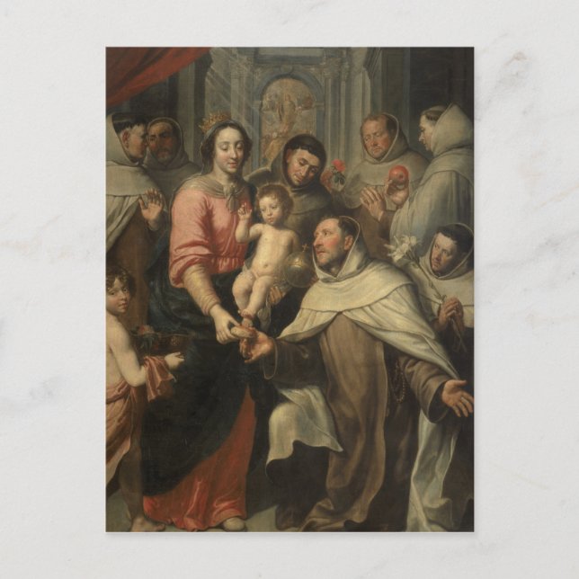 Carmelites jungfru vykort (Framsida)
