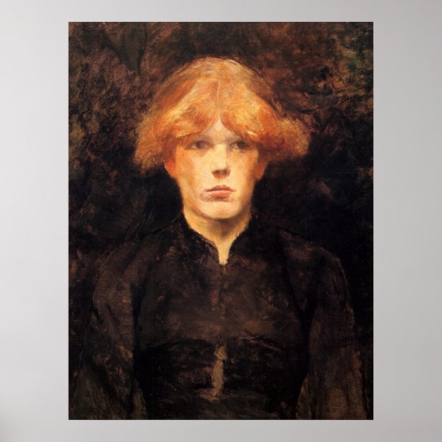 Carmen av Toulouse-Lautrec Poster (Framsidan)