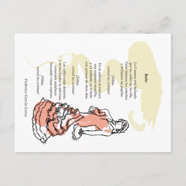 Carmen Baila Vykort (Framsida)