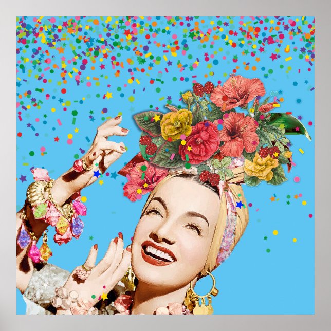 Carmen Goes to Rio Poster (Framsidan)