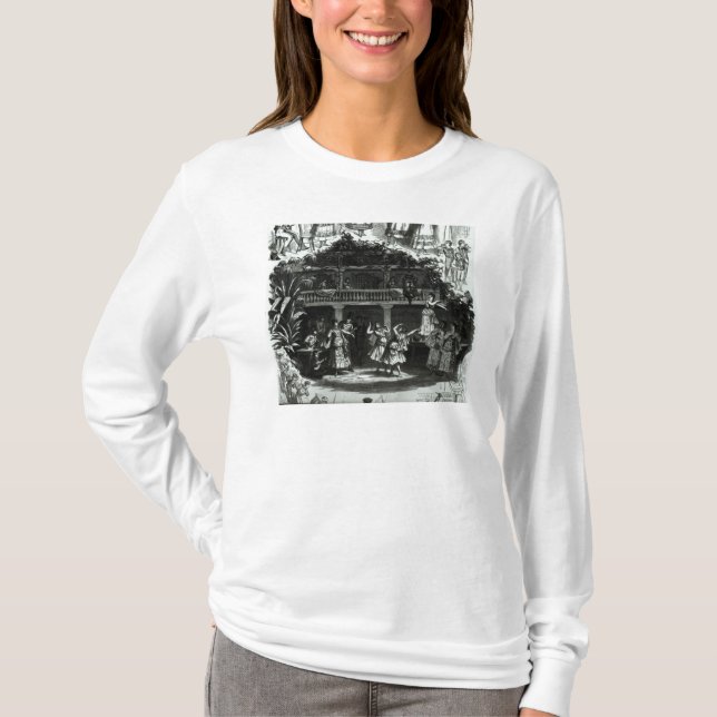 Carmen i den Lilas Pastia krogen T-shirt (Framsida)