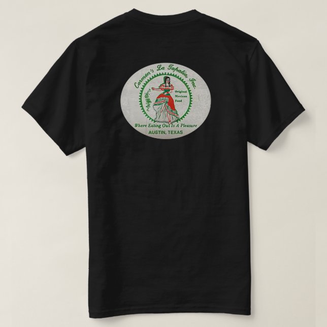 Carmen LaTapatia T Shirt (Design baksida)