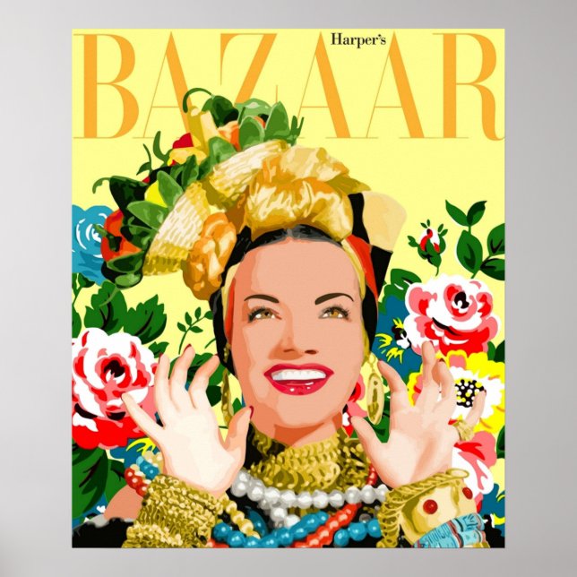 CARMEN MIRANDA POSTER (Framsidan)