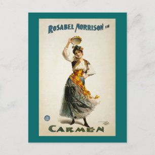 Carmen, Opera 1896 Vykort