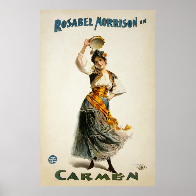 Carmen Opera Poster (Framsidan)