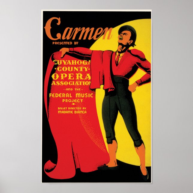Carmen Poster (Framsidan)