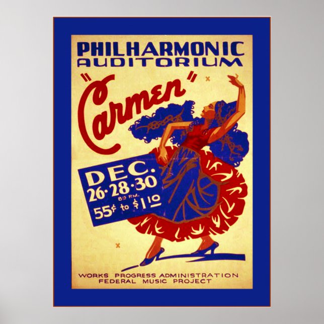 Carmen Poster (Framsidan)