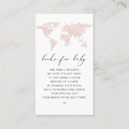 CARMEN Rosa Karta Äventyr Bokar för Baby-kort Placeringskort