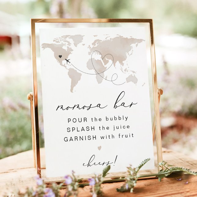 CARMEN Travel ThGodtycke Baby Shower Momosa Pub-te Poster (Skapare uppladdad)