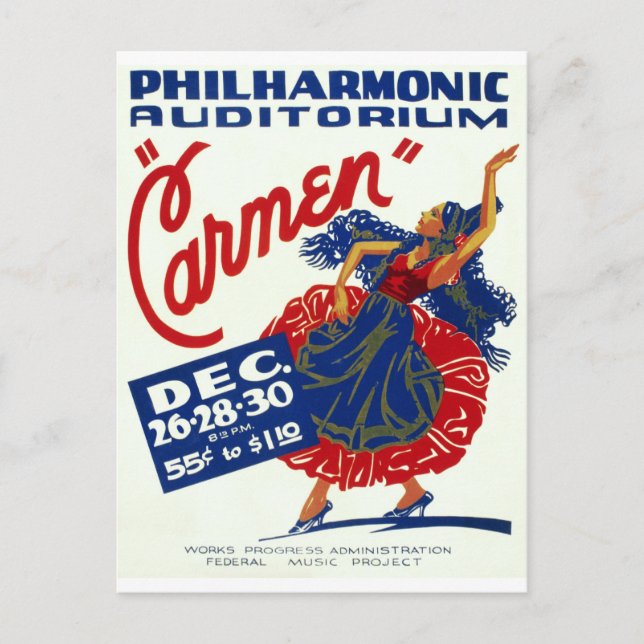 Carmen Vykort (Framsida)