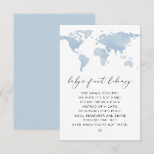 CARMEN World Map Äventyr Bokar för Baby Card Inbjudningar