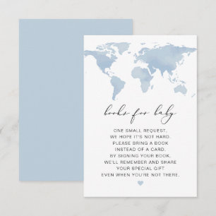 CARMEN World Map Äventyr Bokar för Baby Card Inbjudningar