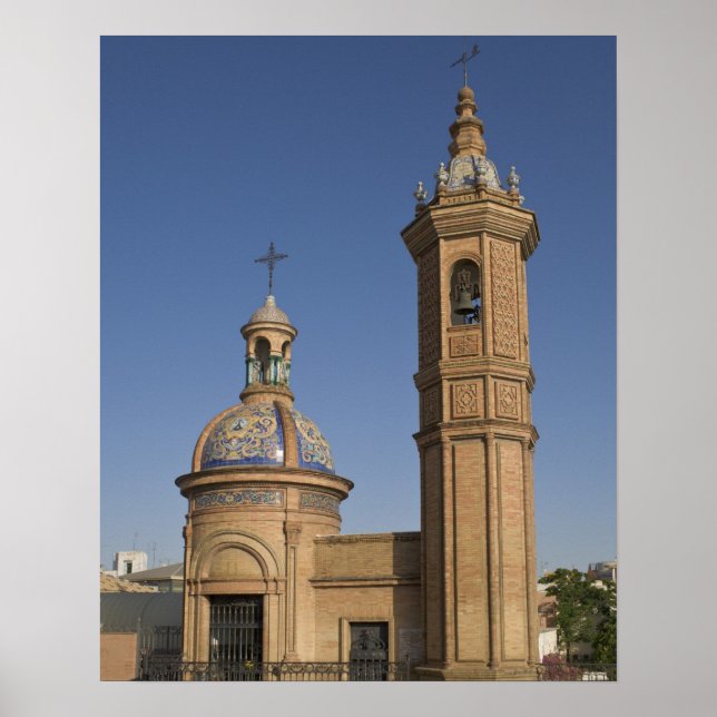 Carmenkapellet, Sevilla, Spanien Poster (Framsidan)