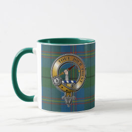 Carmichael Tartan & Badge Mugg