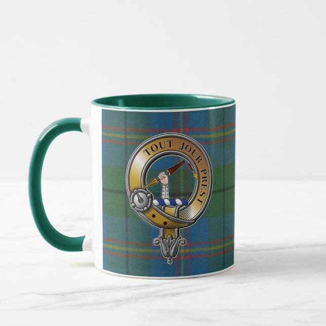 Carmichael Tartan & Badge Mugg (Vänster)