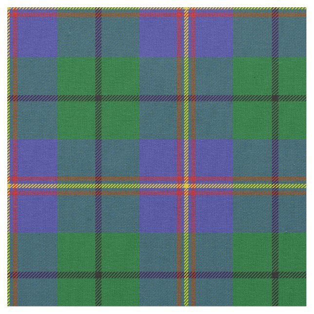 Carmichael Tartantryck Tyg (Närbild)
