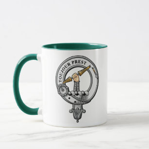 Carmichael Vapensköld Badge Mugg