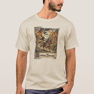 Carmina Burrata Medieval Cheese Knight T Shirt