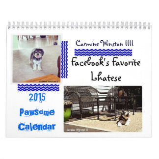 CarmineWinston III "Pawsome kalender 2015 ",