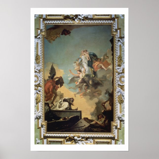 Carmys jungfru Ge Scapula till Ble Poster (Framsidan)