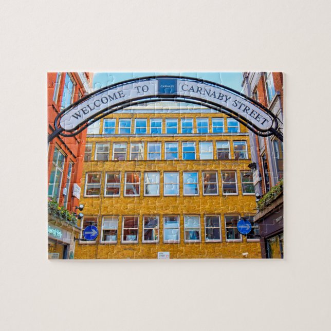 Carnaby Street - London - 8x10 Pussel (Horisontell)