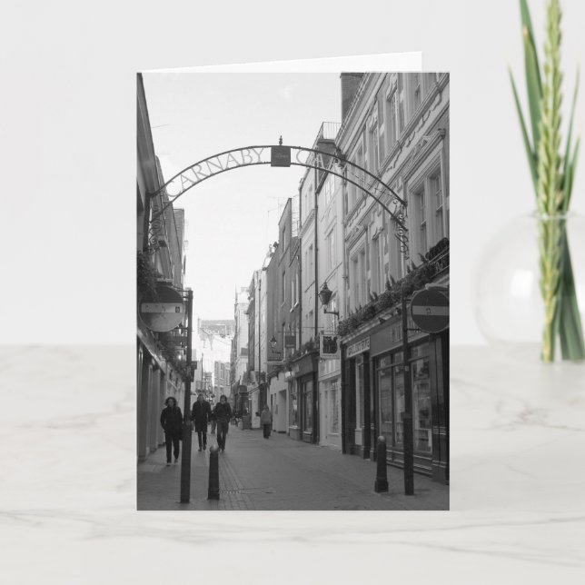 Carnaby Street, London, England Kort (Framsida)