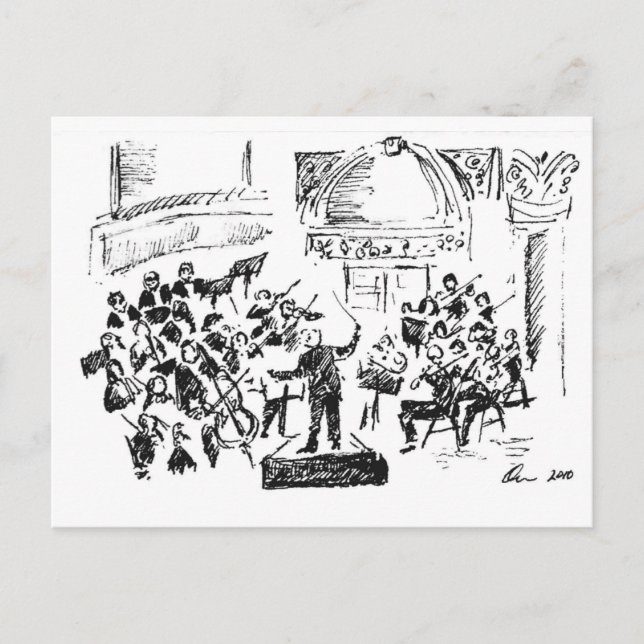 carnagiekorridorkonsert 2010 vykort (Framsida)