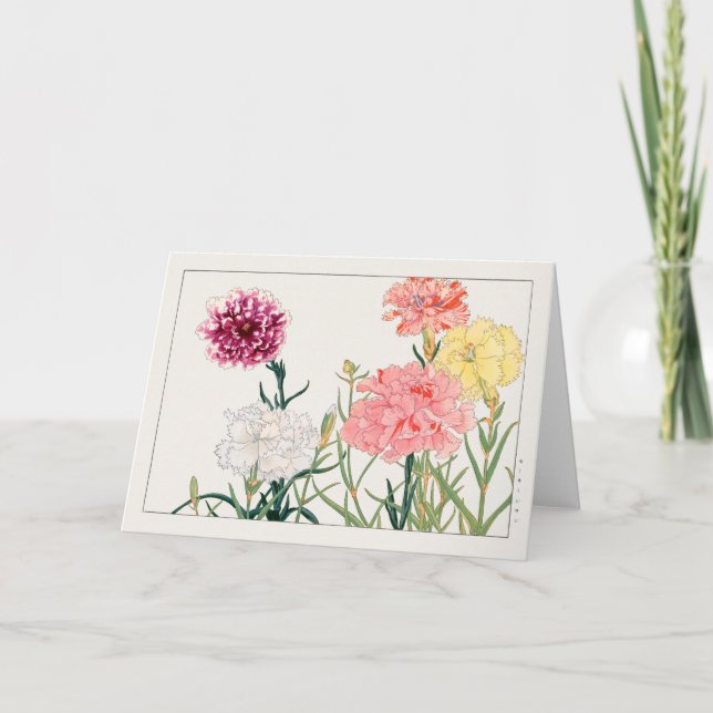 Carnation av Tanigami Konan Kort (Framsida)