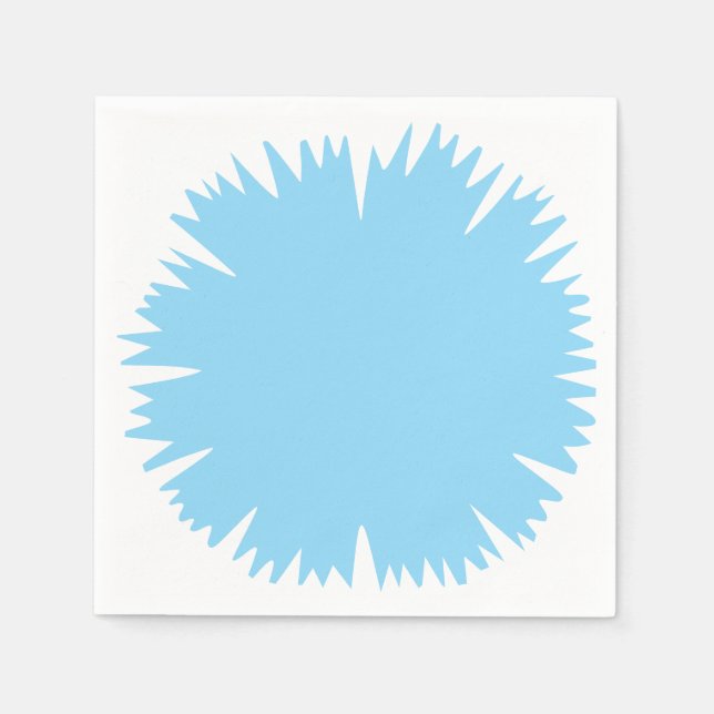 Carnation Blommar Napkins Pappersservett (Framsidan)