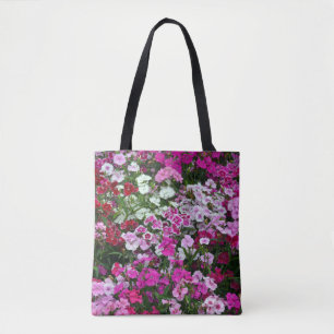 Carnation blommor tygkasse