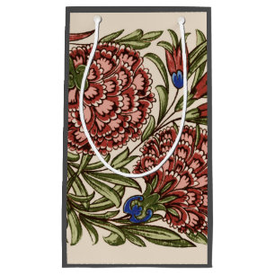Carnation Flower Tile Antique Art