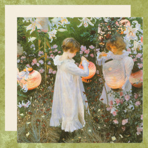 Carnation, Lily, Lily, Ro av John Singer Sargent