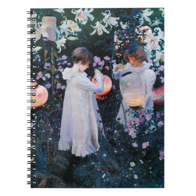 Carnation, Lily, Lily, Ro | John Singer Sargent Anteckningsbok (Framsidan)