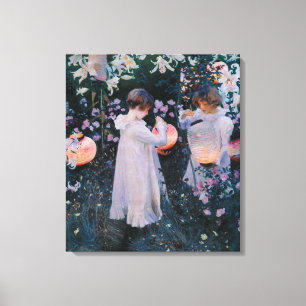 Carnation, Lily, Lily, Ro (John Singer Sargent) Canvastryck