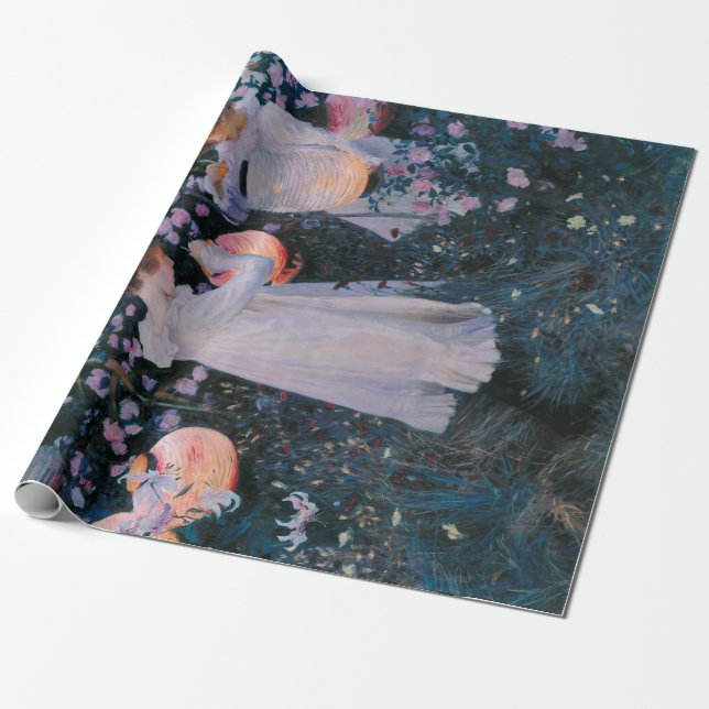 Carnation, Lily, Lily, Ro (John Singer Sargent) Presentpapper (Utrullad)