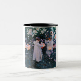 Carnation, Lily, Lily, Ro (John Singer Sargent) Två-Tonad Mugg