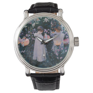 Carnation Lily Ro John Singer Sargent Art Armbandsur
