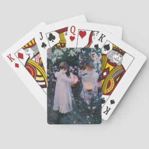 Carnation Lily Ro John Singer Sargent Art Casinokort