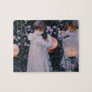 Carnation Lily Ro John Singer Sargent Art Pussel