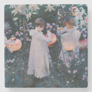 Carnation Lily Ro John Singer Sargent Art Stenunderlägg