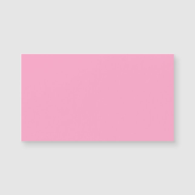 Carnation Rosa Solid Färg | Klassisk | ELEGANT (Framsida)