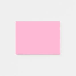 Carnation Rosa Solid Färg | Klassisk | ELEGANT Post-it Block
