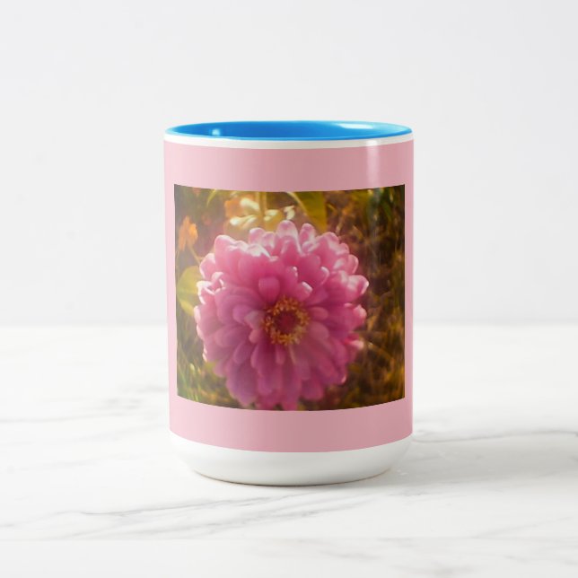 Carnation Rosa Två-Tonad Mugg (Center)