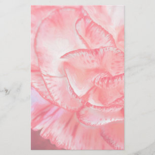 Carnation Stationary Brevpapper