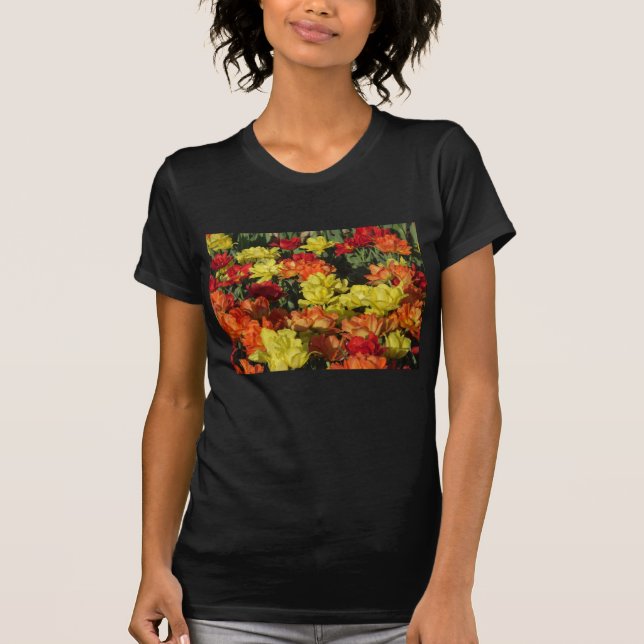 Carnation T-Shirt (svart) (Framsida)