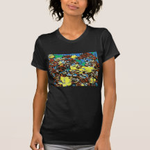 Carnation T-Shirt (svart) med drömeffekt