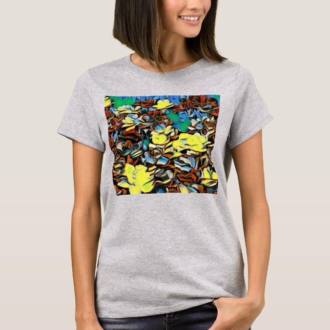 Carnation Top w/Dreaming Effekt T Shirt (Framsida)