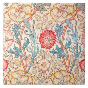 Carnation, William Morris Kakelplatta